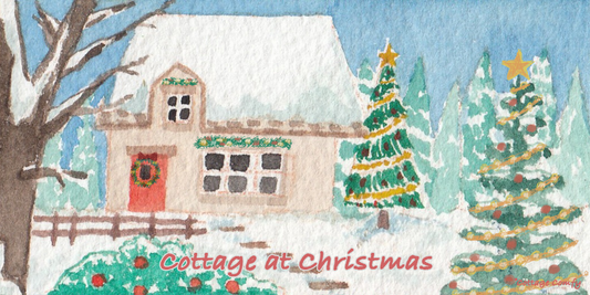 Cottage at Christmas | Air & Body Mist in Glass Amber Bottle (4 fl oz)