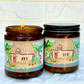 Cottage on the Island | Essential Oil Candle in Amber Jar (9oz)