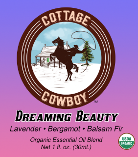 SLEEP Organic Essential Oil Blend (Lavender, Bergamot & Balsam Fir) DREAMING BEAUTY