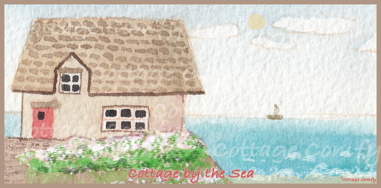 Cottage by the Sea | Essential Oil Candle in Amber Jar (9oz)