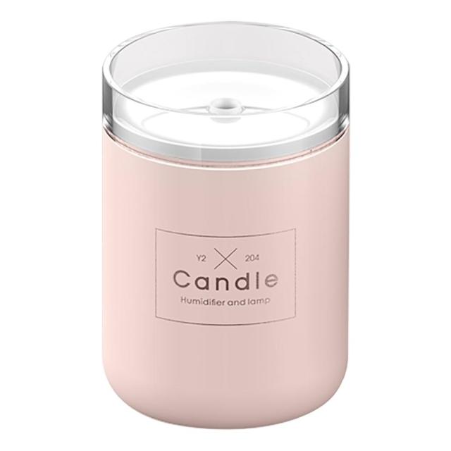 Faux Candle Diffuser for Aromatherapy with LED Nightlight (280ml)