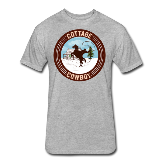 Cottage Cowboy T-Shirt - heather gray