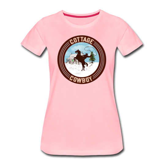 Cottage Cowboy Women's T-Shirt - pink