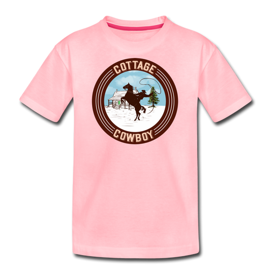 Cottage Cowboy Kids' T-Shirt - pink