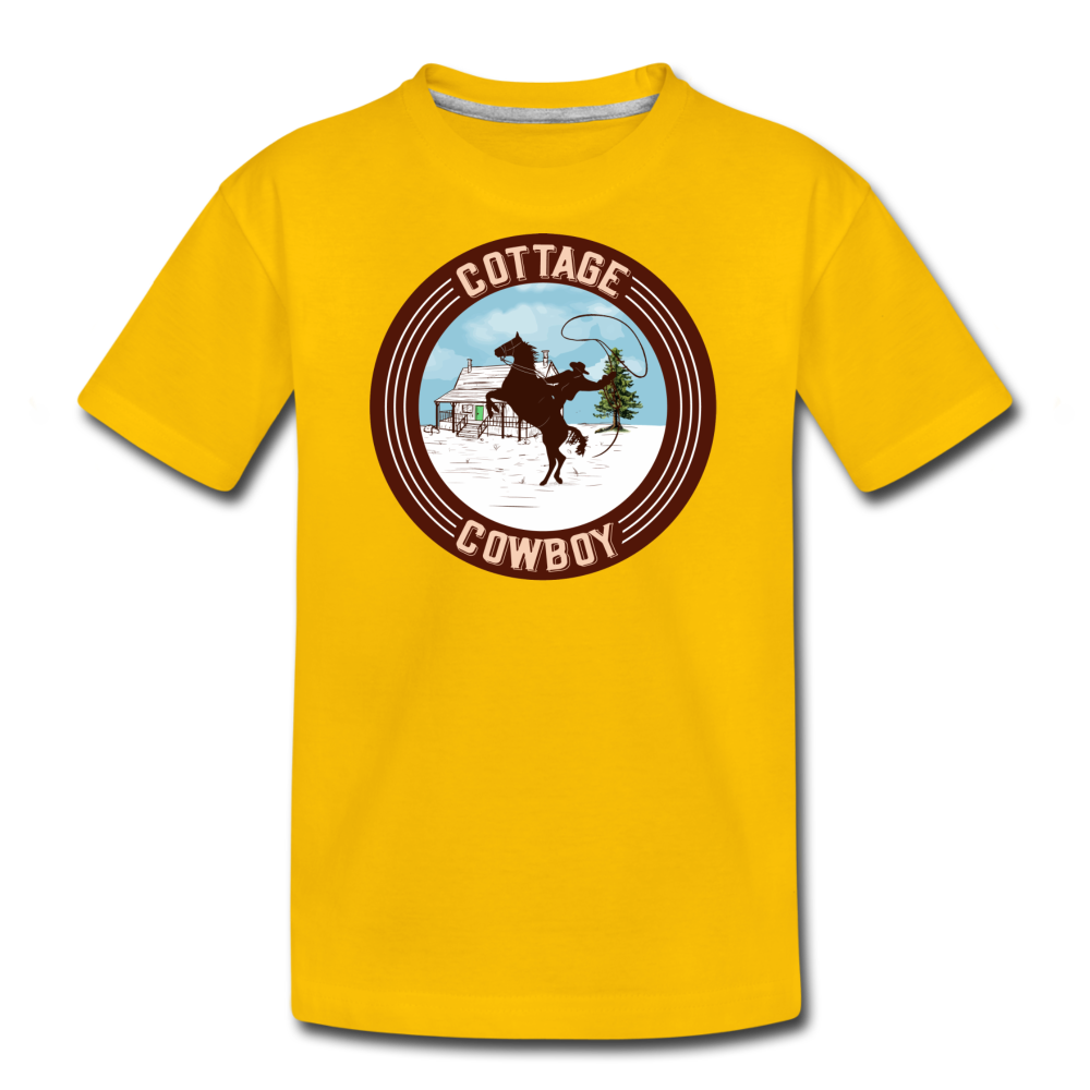 Cottage Cowboy Kids' T-Shirt - sun yellow
