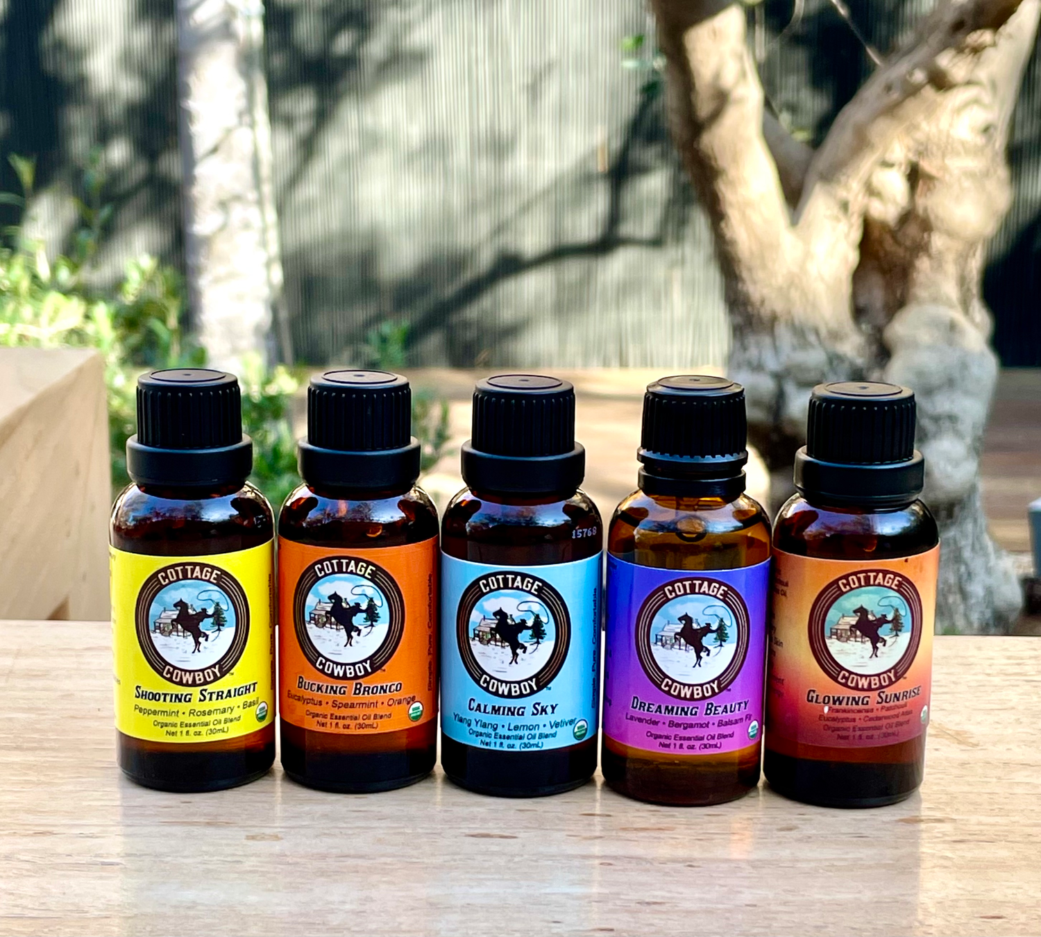 Cottage Cowboy Organic Essential Oil Blends
