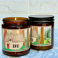 Cottage in the Forest | Essential Oil Candle in Amber Jar (9oz)