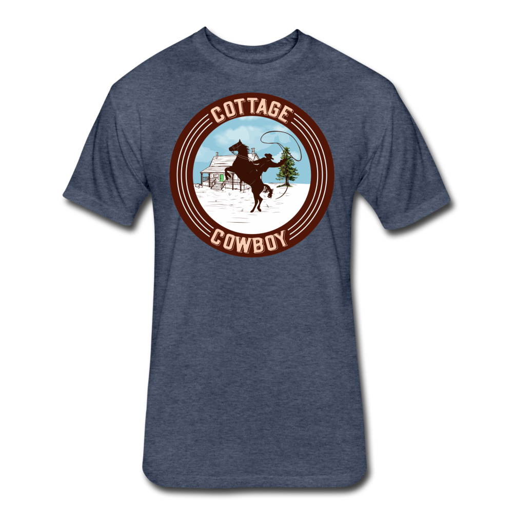 Cottage Cowboy T-Shirt - heather navy