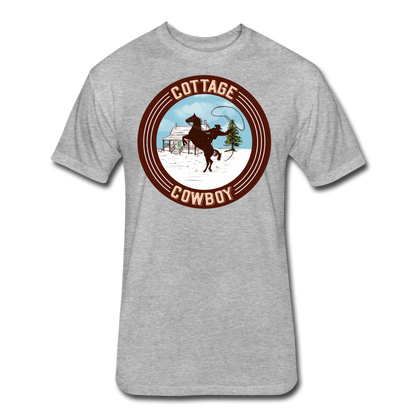 Cottage Cowboy T-Shirt - heather gray