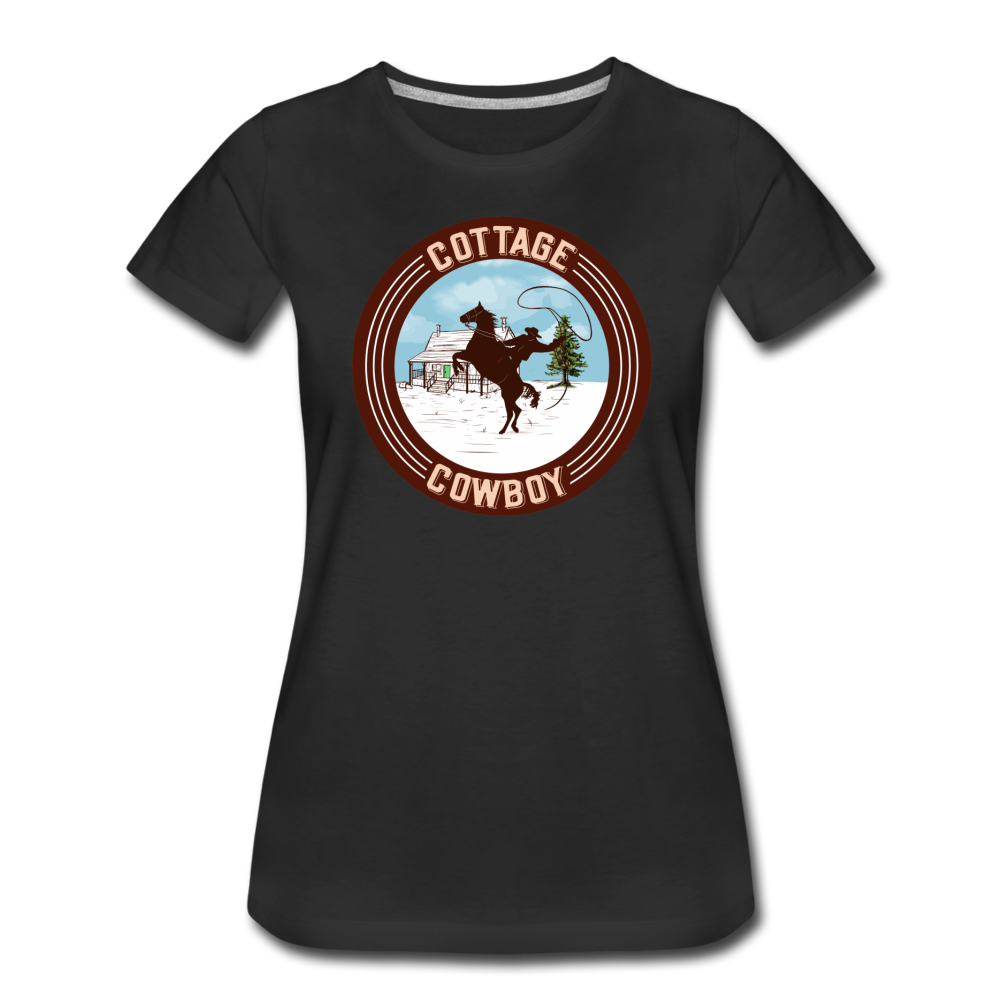 Cottage Cowboy Women's T-Shirt - black